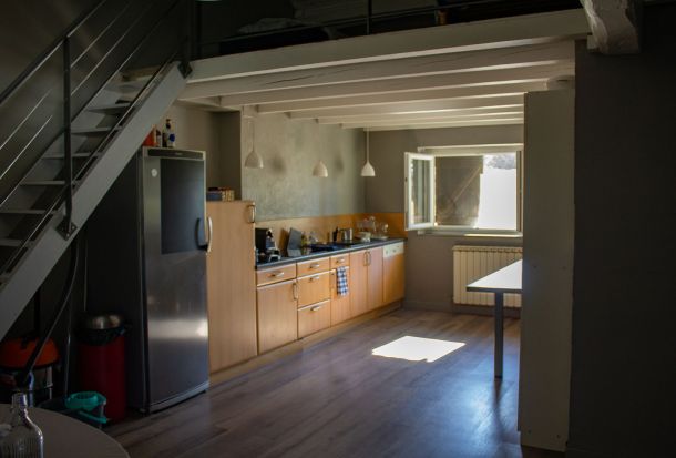 Salle intérieur de l'Auberge de la Cotonne