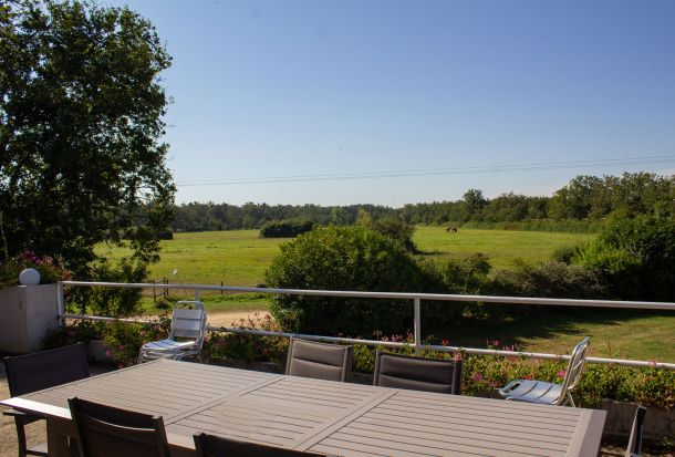 Terrasse extérieur de l'appartement Vénus